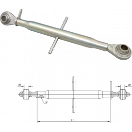 Top Link Assembly 220mm
